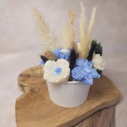 Bouquet de fleurs éternelles (Moyen)