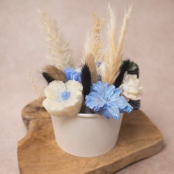 Bouquet de fleurs éternelles (Moyen)